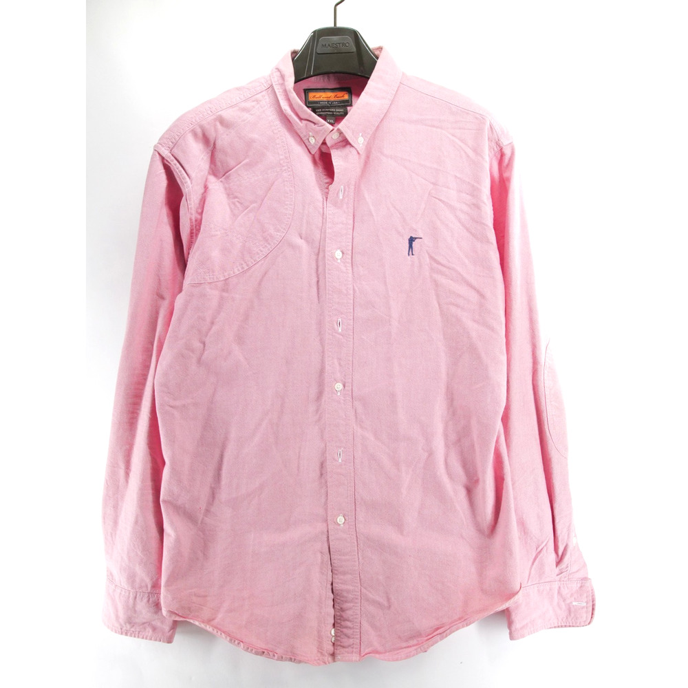 Ball and Buck The Hunters Shirt Mens XXL Button Down Long Sleeve Red Casual